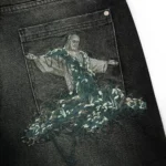 “NYC to RIO” Denim black Jeans (2)
