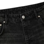 “NYC to RIO” Denim black Jeans (5)