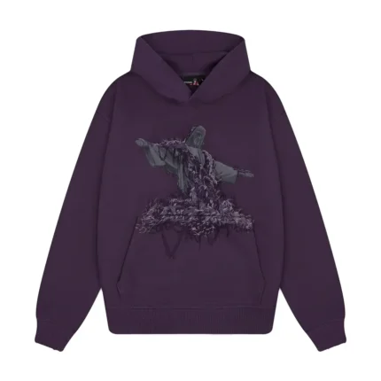 “NYC to RIO” Hoodie purple (1)