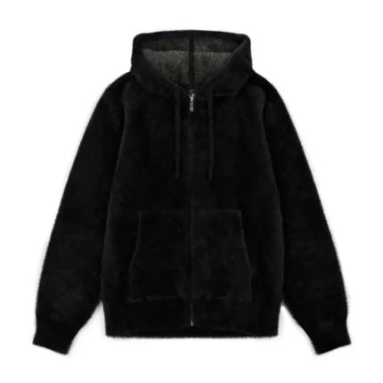 “NYC to RIO” Zip Up Hoodie black (4)
