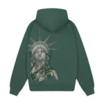 “NYC to RIO” Zip Up green Hoodie (1)