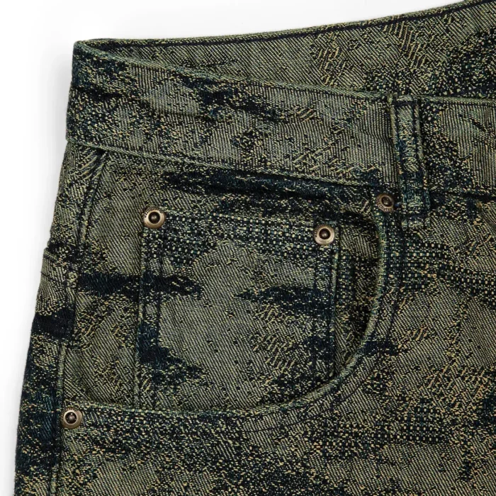 “NYC to RIO” camo Denim Jeans (2)