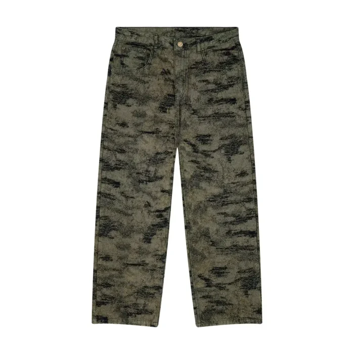 “NYC to RIO” camo Denim Jeans (4)