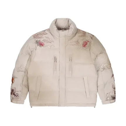“awakening v2” Puffer Jacket beige (1)