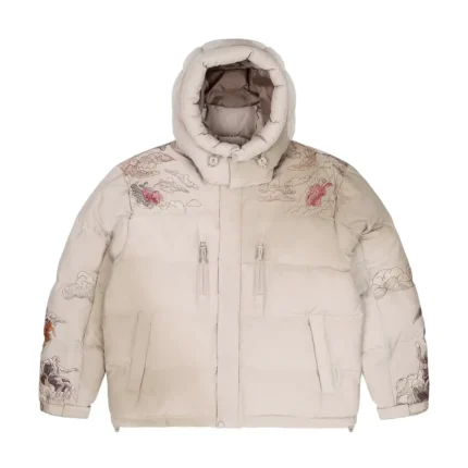 “awakening v2” Puffer Jacket beige (2)