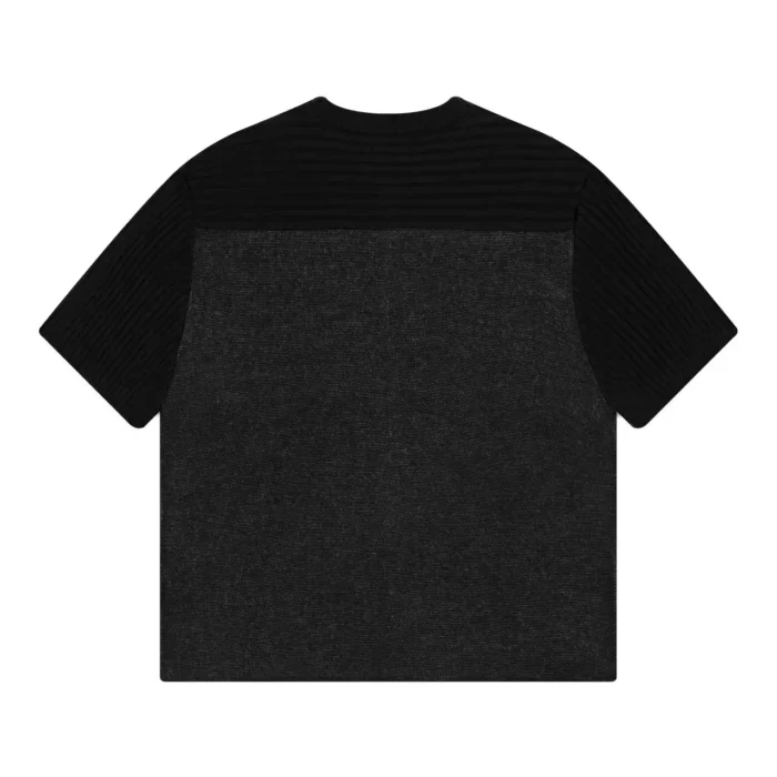 “awakening v2” T Shirt knitted black (4)