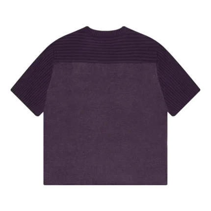 “awakening v2” T Shirt knitted purple (2)