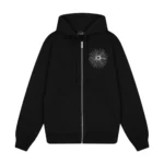 “awakening v2” Zip Up Hoodie black (1)