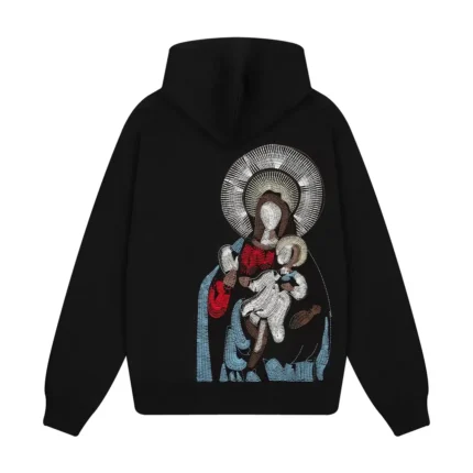“awakening v2” Zip Up Hoodie black (5)