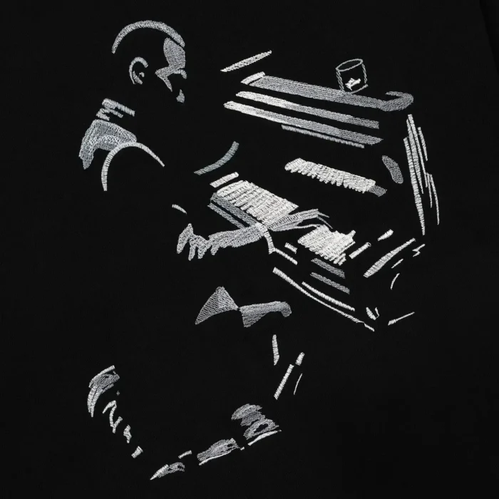 “jazz v2” T Shirt black (1)