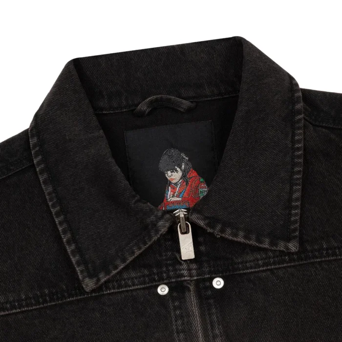 “jazz v2” denim Jacket black (2)