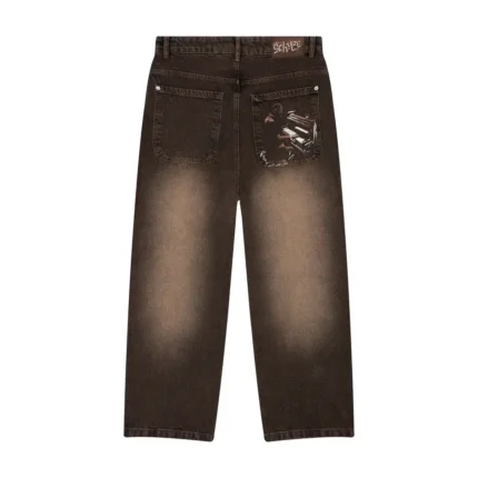 “jazz v2” denim brown Jeans (2)