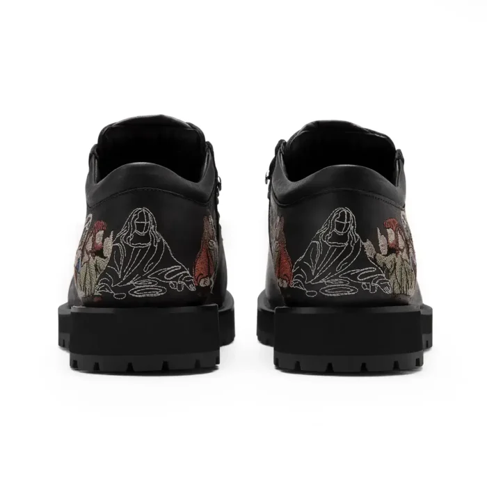 “last supper” work Shoes low (2)