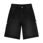 “lotus” Shorts black fishnet (5)