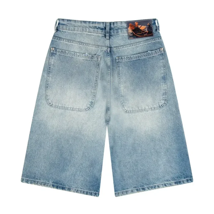 “lotus” Shorts blue (5)