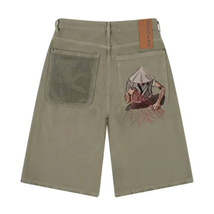 “lotus” Shorts green (2)