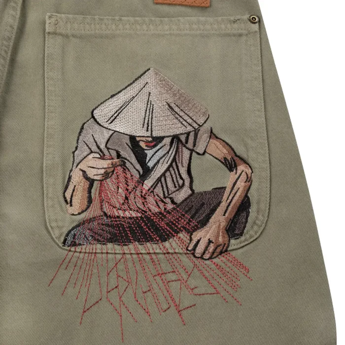 “lotus” Shorts green (3)
