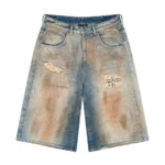 “lotus” Shorts mud wash (1)