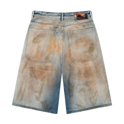 “lotus” Shorts mud wash (5)