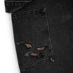 “lotus” denim black Jeans (3)