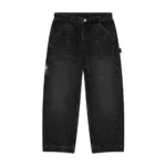 “lotus” denim black Jeans (5)