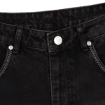 “lotus” denim black purple tint Jeans (3)