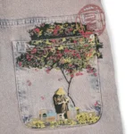 “lotus” denim faded rose Jeans (4)