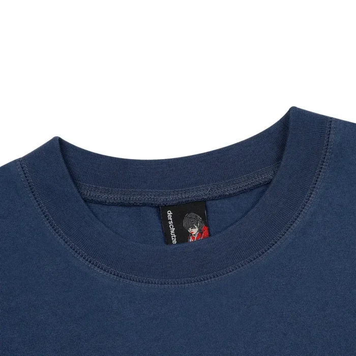 “mosaic” T Shirt navy (1)