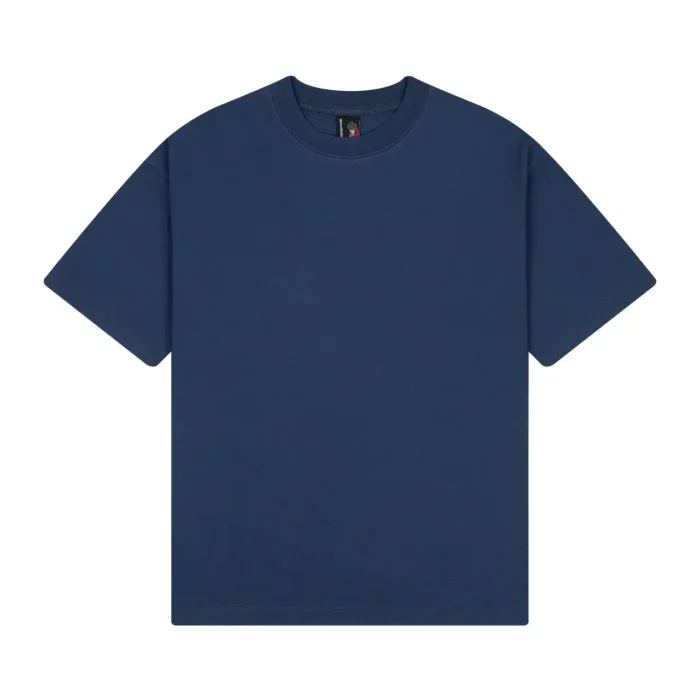 “mosaic” T Shirt navy (3)