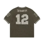 “sashiko v2” knit T Shirt brown (5)