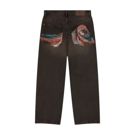 “yasmin v3” denim brown Jeans (1)