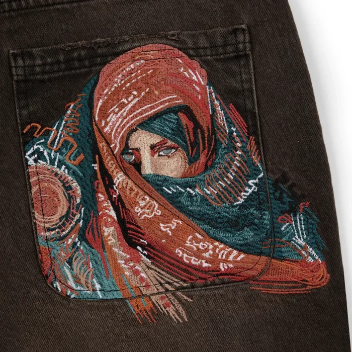 “yasmin v3” denim brown Jeans (3)